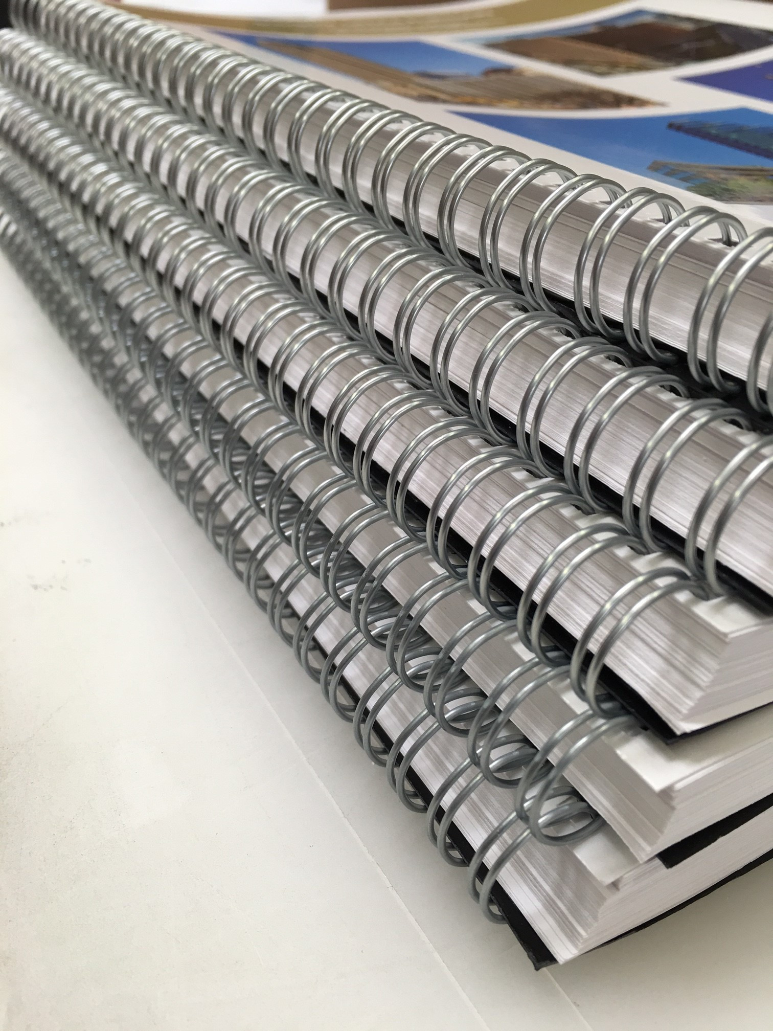 double loop wire binding